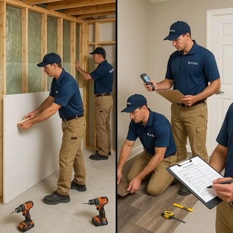 Repairs and Reconstruction process in Manchester, MD